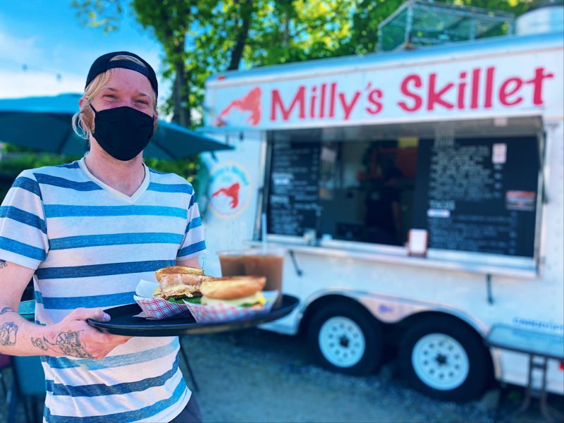 Food Truck Milly's Skillet Portland Maine